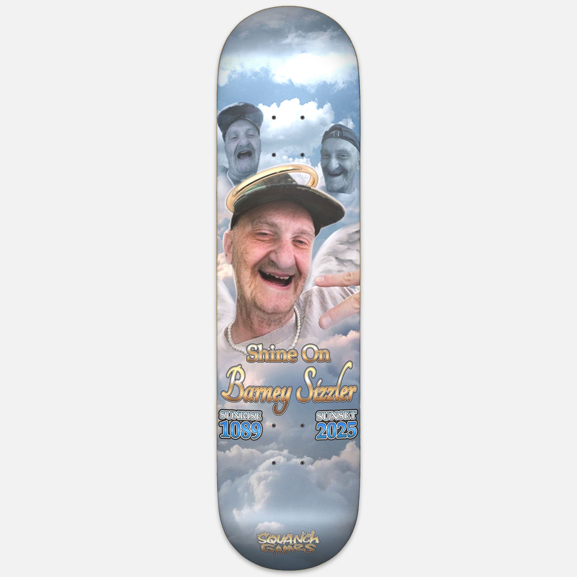 HIGH ON LIFE 2 BARNEY SIZZLER SKATE DECK