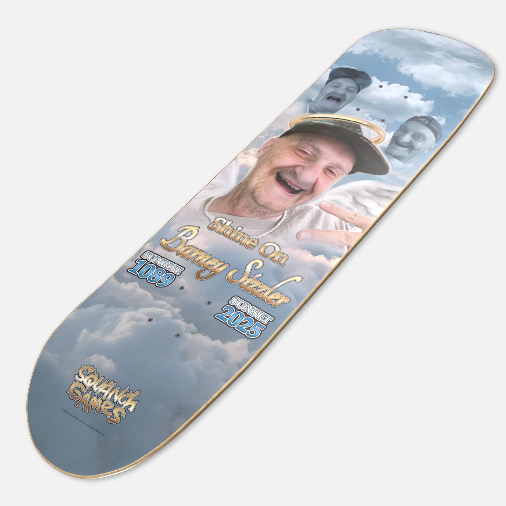 HIGH ON LIFE 2 BARNEY SIZZLER SKATE DECK