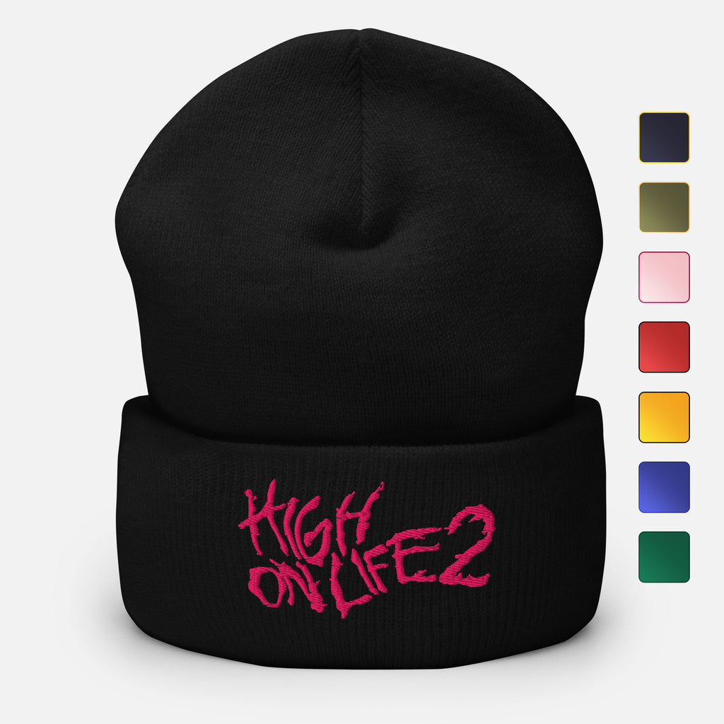 HIGH ON LIFE 2 CUFFED BEANIE