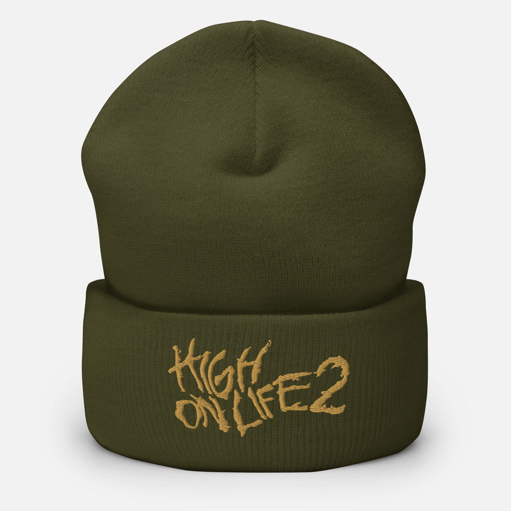 HIGH ON LIFE 2 CUFFED BEANIE