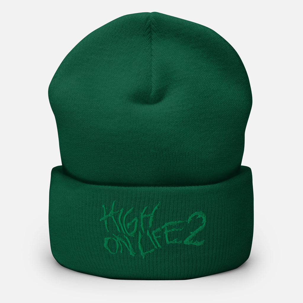 HIGH ON LIFE 2 CUFFED BEANIE