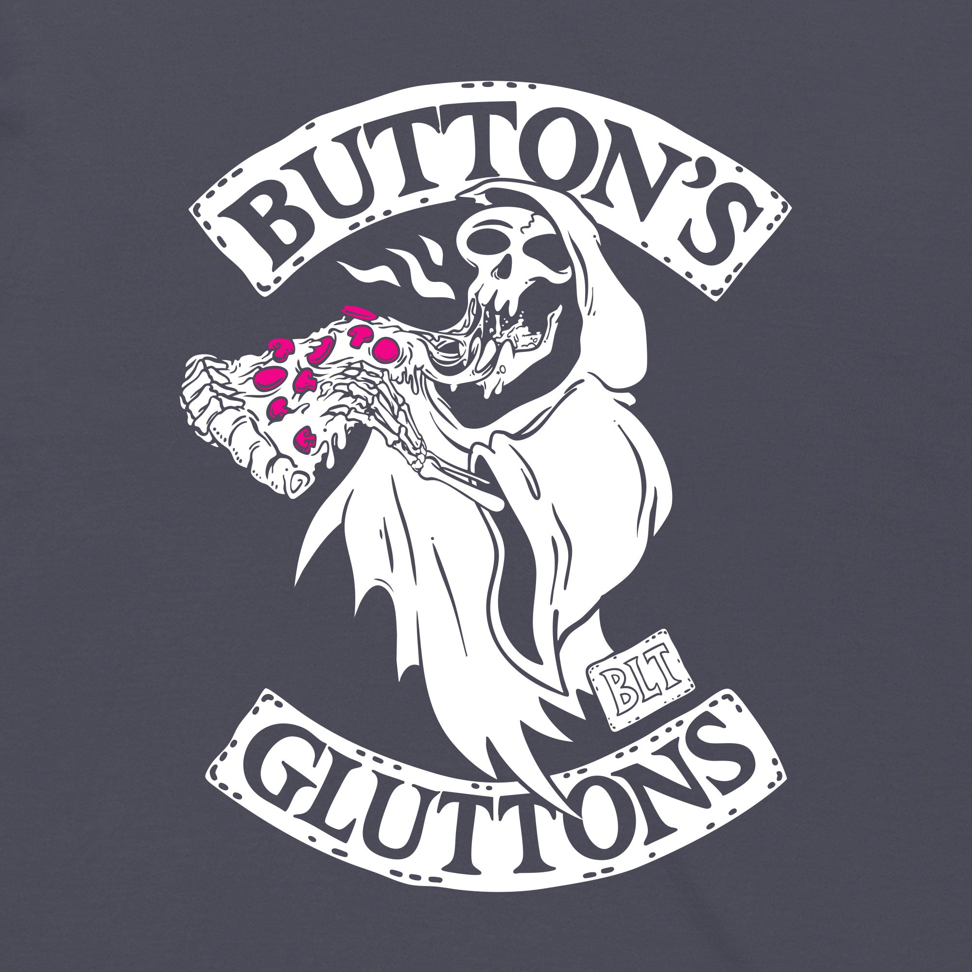 BUTTON'S GLUTTONS T-SHIRT