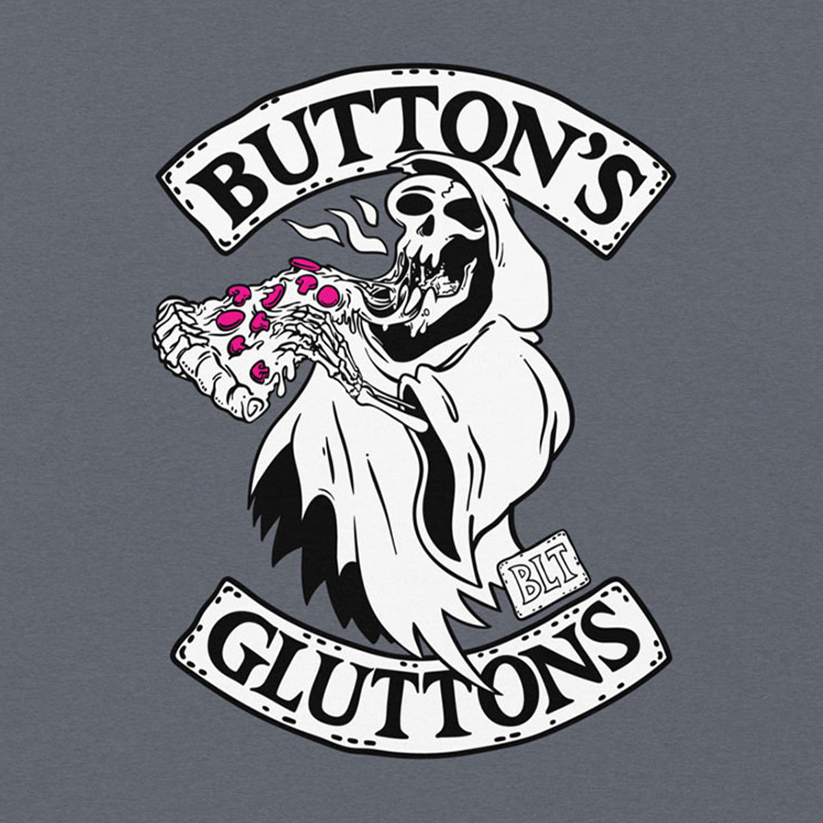 BUTTON'S GLUTTONS T-SHIRT