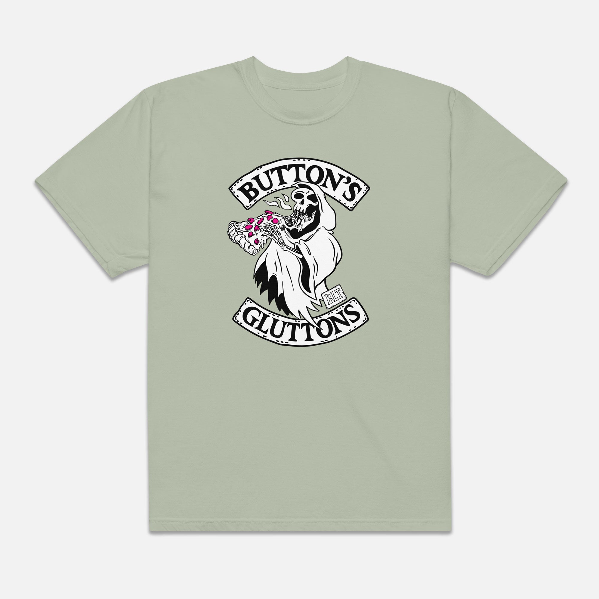 BUTTON'S GLUTTONS T-SHIRT