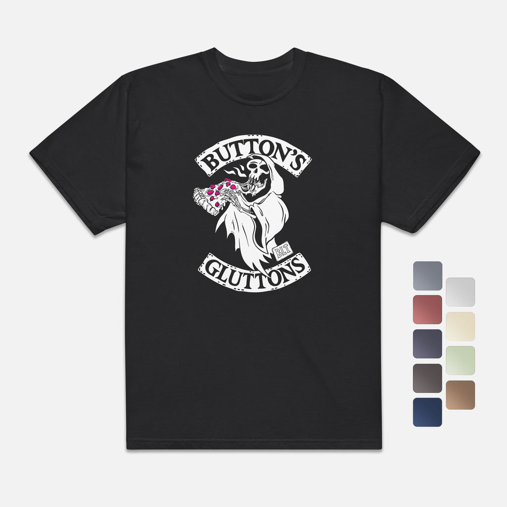 BUTTON'S GLUTTONS T-SHIRT