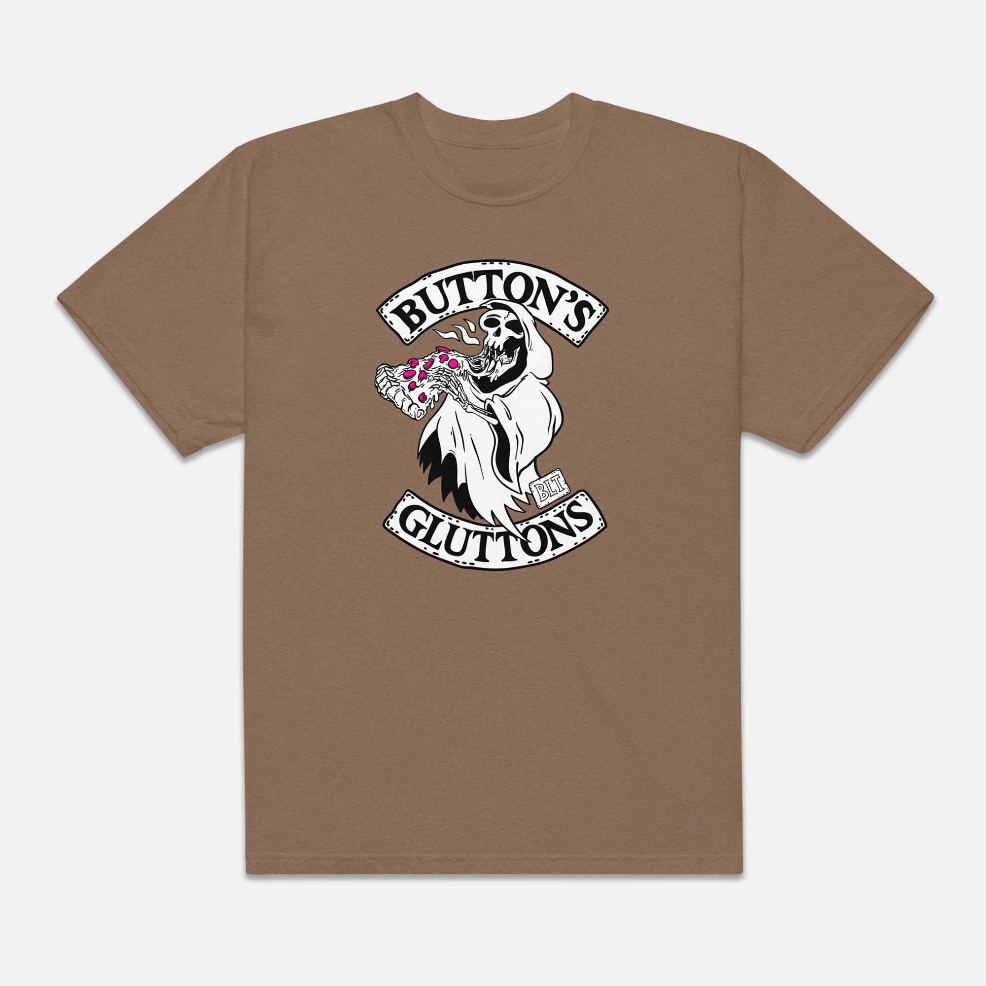 BUTTON'S GLUTTONS T-SHIRT
