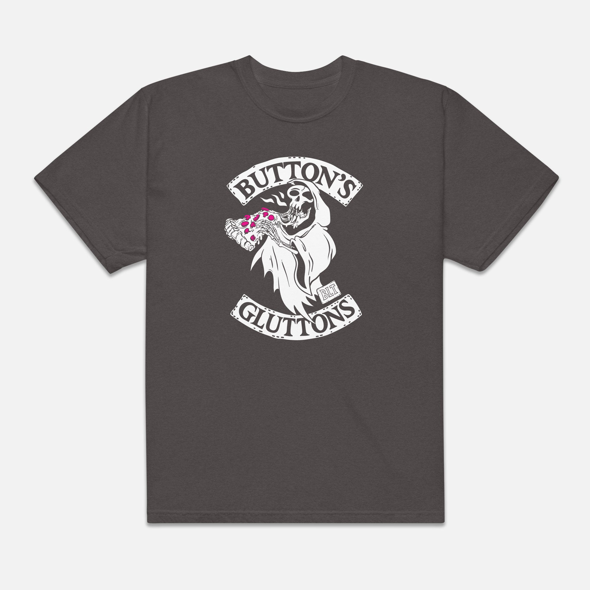 BUTTON'S GLUTTONS T-SHIRT