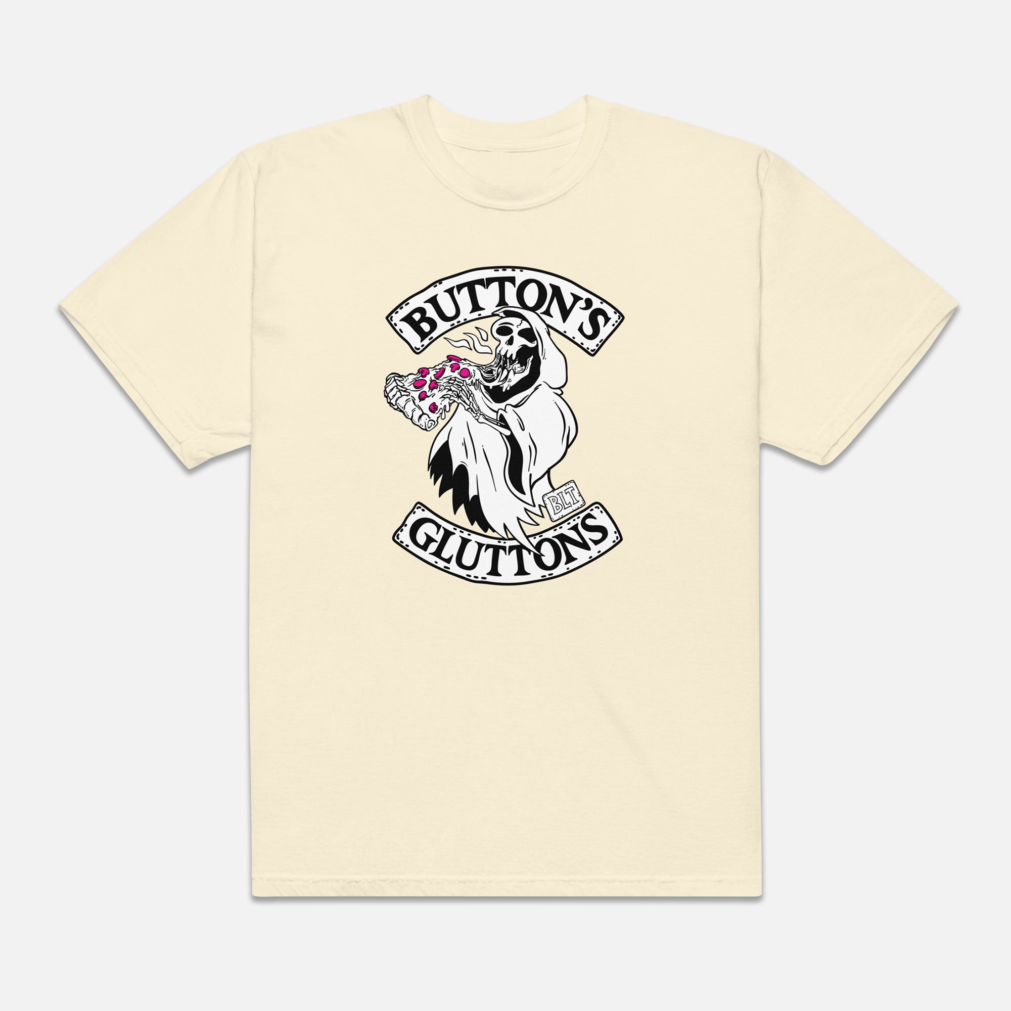BUTTON'S GLUTTONS T-SHIRT