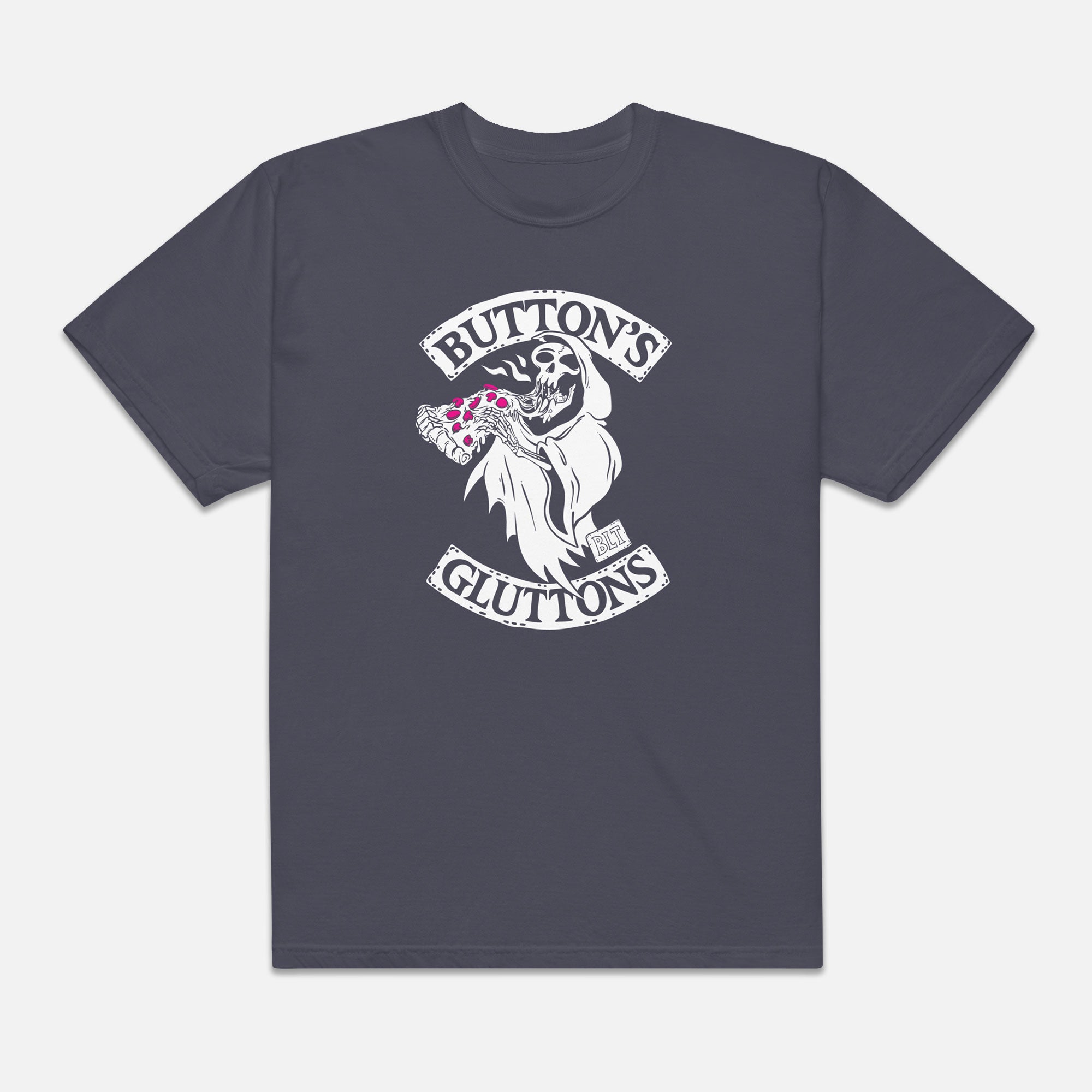 BUTTON'S GLUTTONS T-SHIRT
