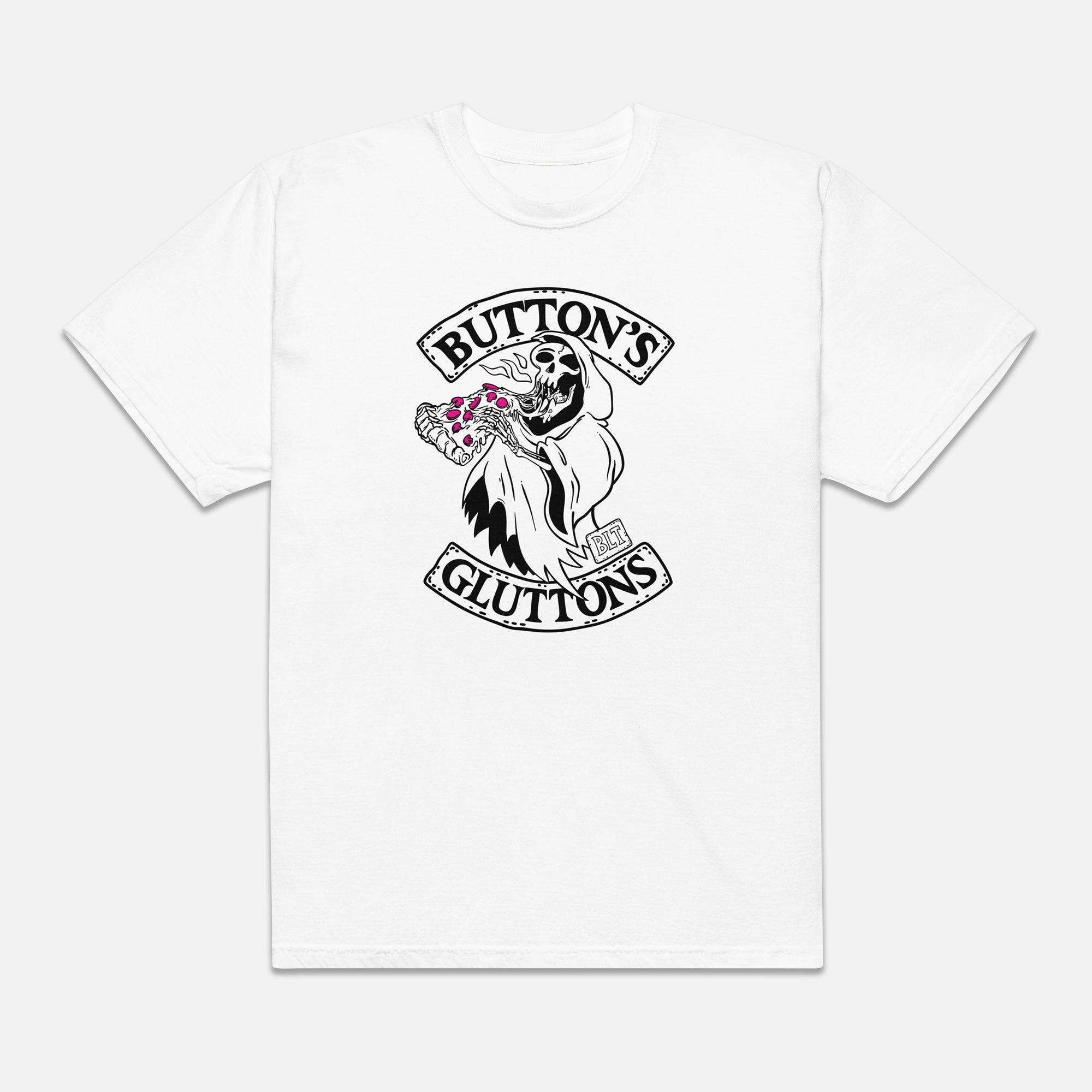 BUTTON'S GLUTTONS T-SHIRT