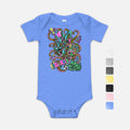 "THE GANG'S ALL HERE" BABY ONESIE