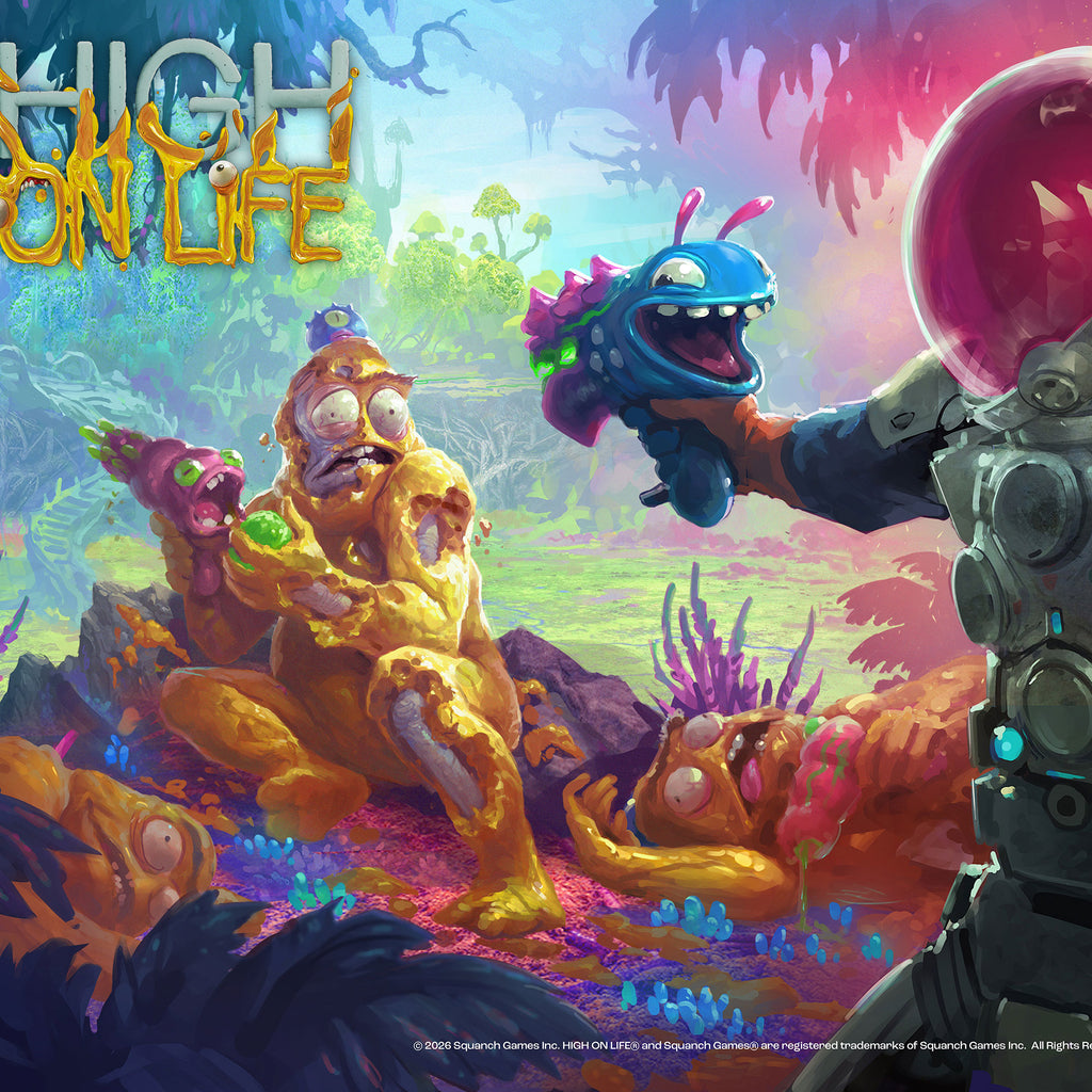 HIGH ON LIFE KEY ART POSTER