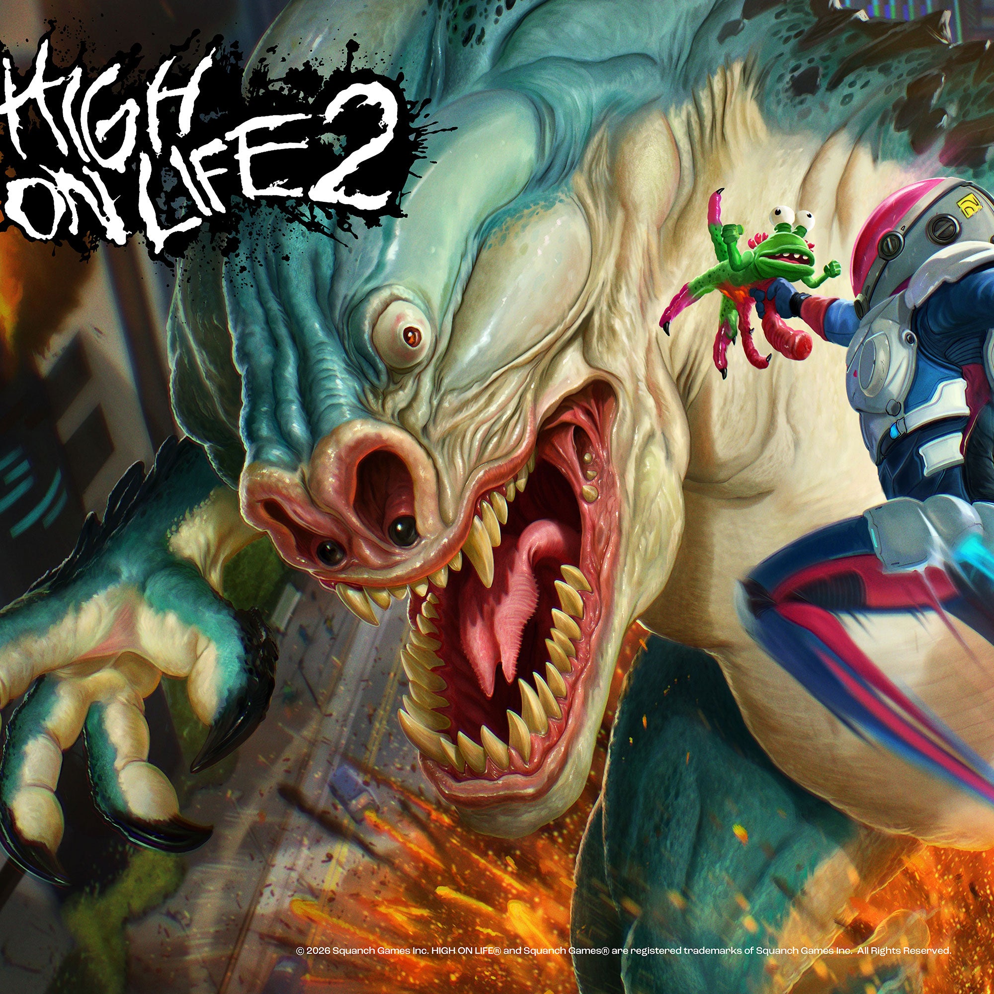 HIGH ON LIFE 2 KROGEIGER POSTER