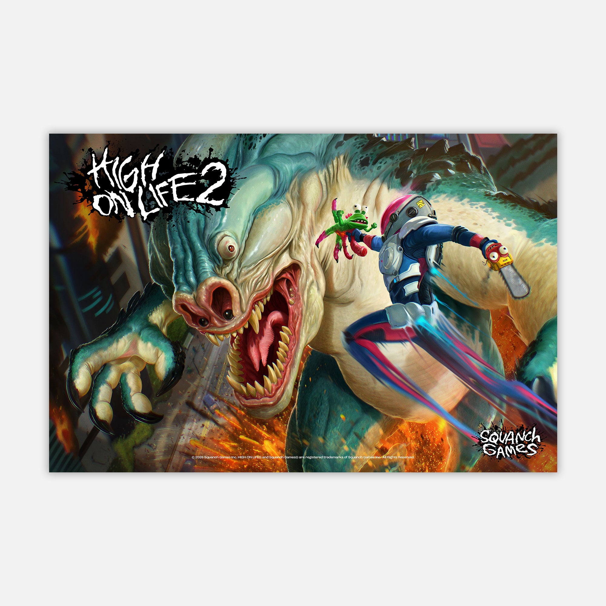 HIGH ON LIFE 2 KROGEIGER POSTER