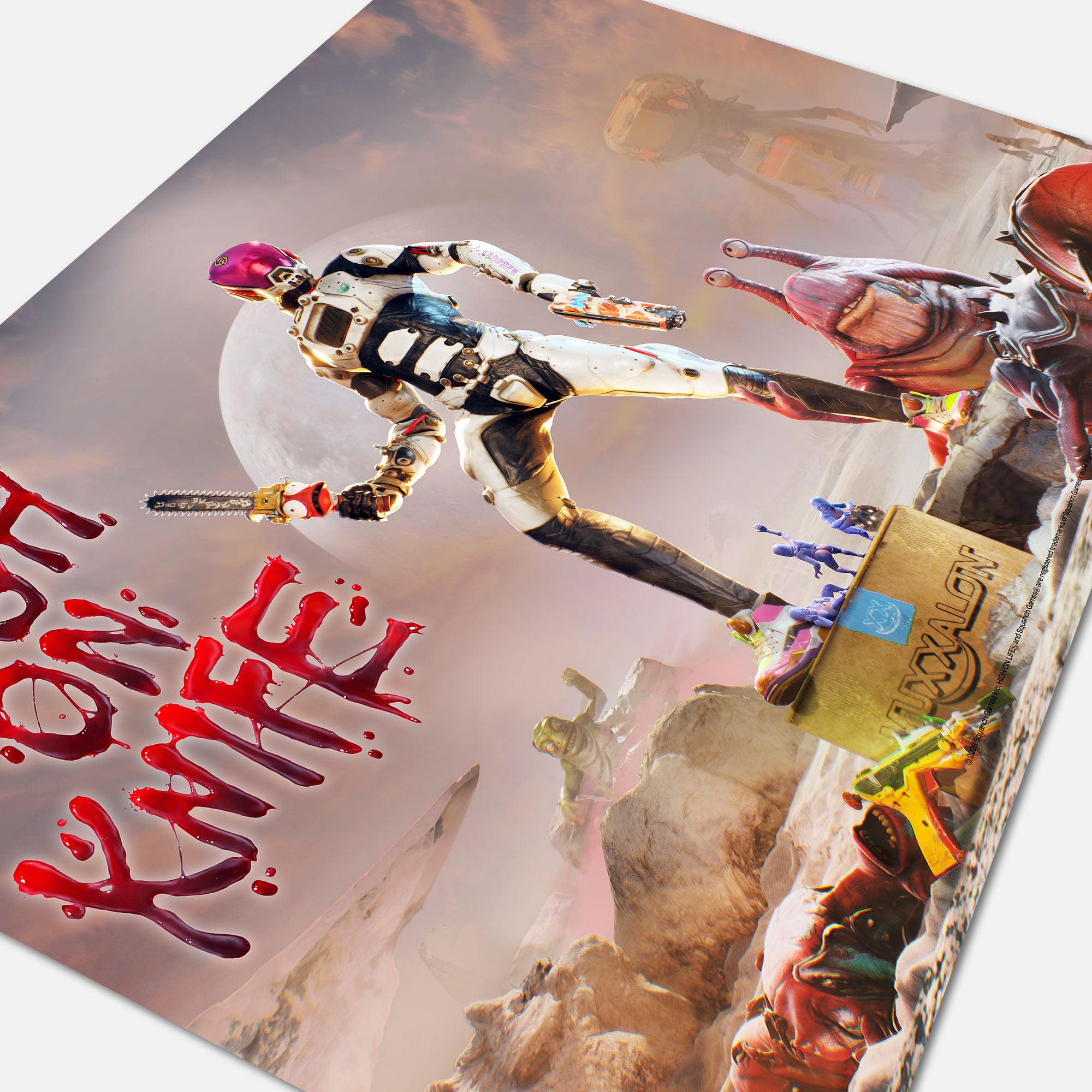 HIGH ON KNIFE POSTER
