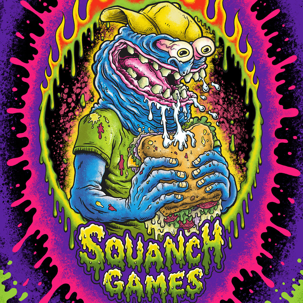 SQUANCH GAMES SANDWICH POSTER