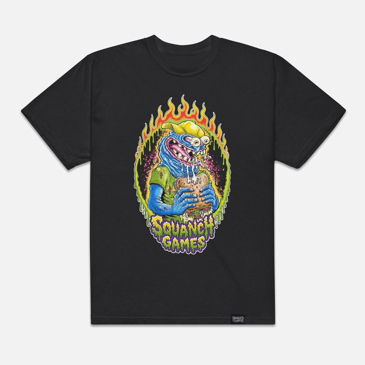 SQUANCH GAMES SANDWICH T-SHIRT