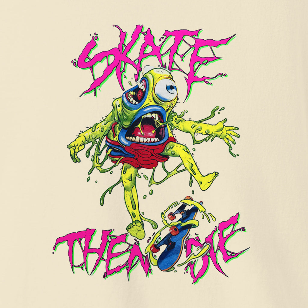 SKATE THEN DIE T-SHIRT