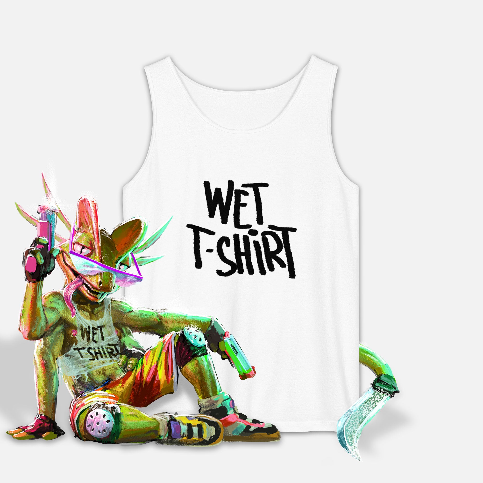 WET T-SHIRT TANK TOP