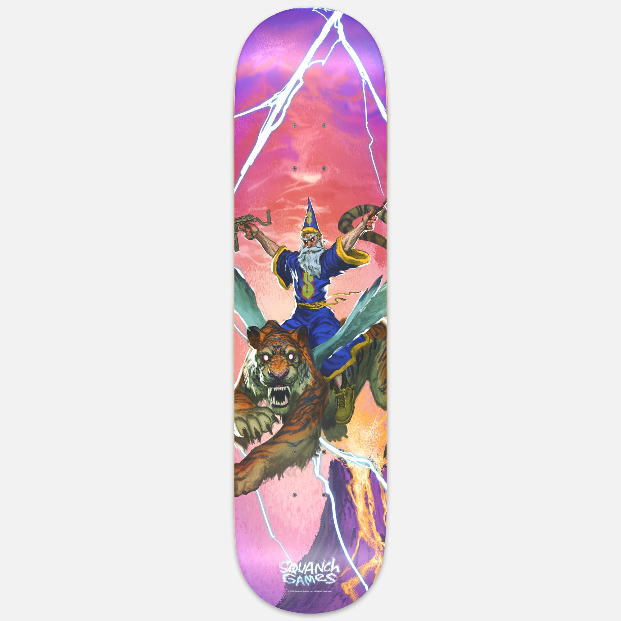 HIGH ON LIFE 2 WIZARD SKATE DECK